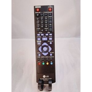 OEM Genuine LG Blu-Ray Disc Player Remote Control AKB73215304 - Black Original